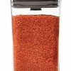 OXO Steel Pop Small Square Short 1.1-Qt. Food Storage Container