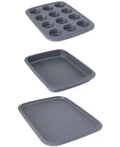 BergHOFF Gem Large 3-Pc. Nonstick Baking Pan Set