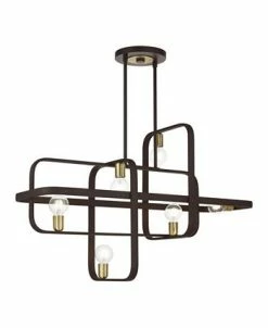 Livex Bergamo 6 Lights Linear Chandelier 16 Livex Bergamo 6 Lights Linear Chandelier -Hot Sale All Lighting Shop 18140811 fpx