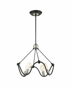 Livex Archer 4 Lights Chandelier -Hot Sale All Lighting Shop 18140856 fpx