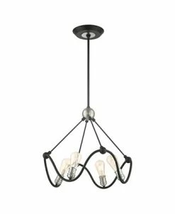 Livex Archer 4 Lights Chandelier -Hot Sale All Lighting Shop 18140858 fpx