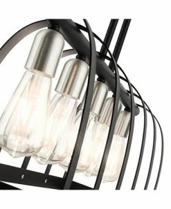 Livex Stoneridge 5 Lights Linear Chandelier -Hot Sale All Lighting Shop 18140863 fpx