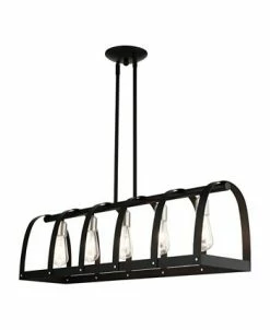 Livex Stoneridge 5 Lights Linear Chandelier -Hot Sale All Lighting Shop 18140865 fpx