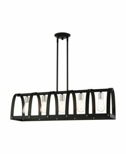 Livex Stoneridge 5 Lights Linear Chandelier -Hot Sale All Lighting Shop 18140866 fpx