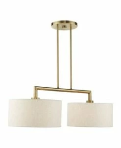 Livex Meridian 2 Lights Linear Chandelier -Hot Sale All Lighting Shop 18141169 fpx
