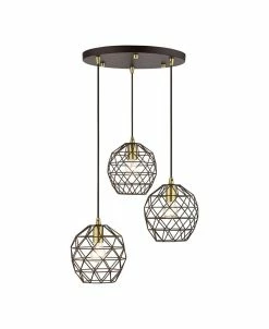 Livex Geometric 3 Lights Pendant