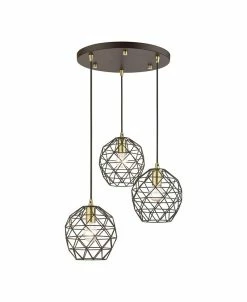 Livex Geometric 3 Lights Pendant -Hot Sale All Lighting Shop 18141462 fpx