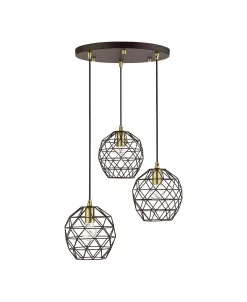 Livex Geometric 3 Lights Pendant -Hot Sale All Lighting Shop 18141463 fpx