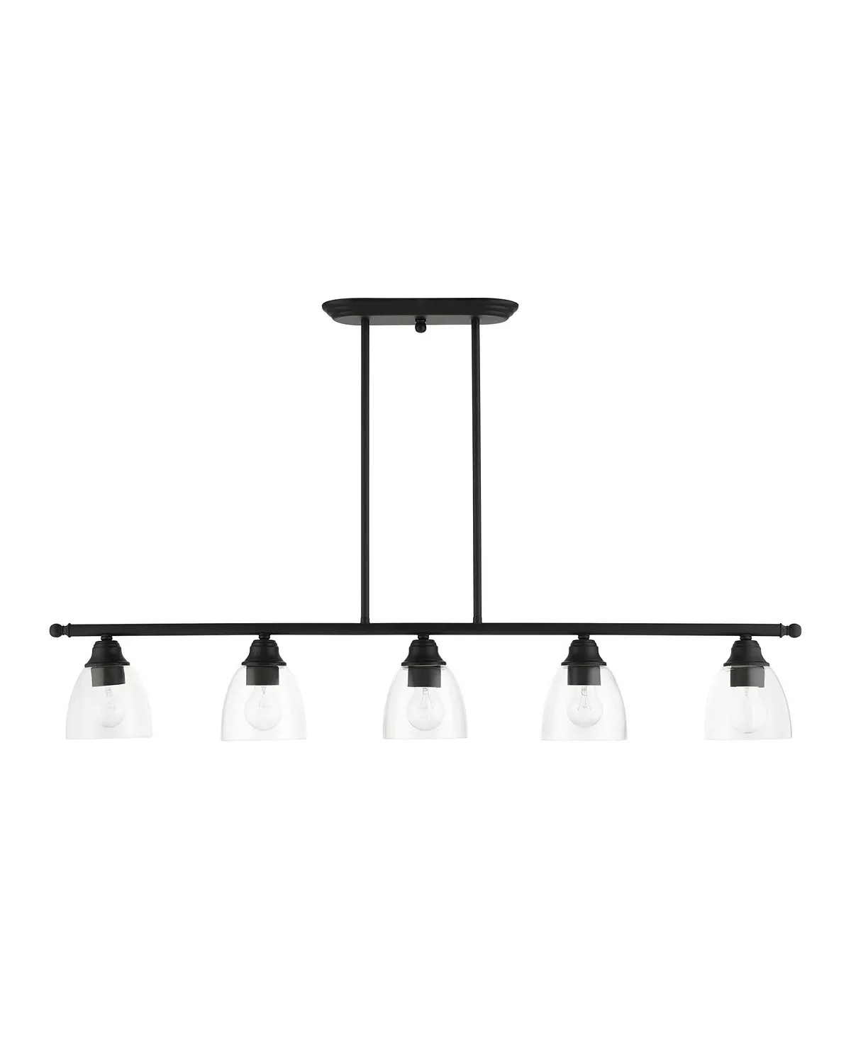 Livex Montgomery 5 Lights Linear Chandelier 9 Livex Montgomery 5 Lights Linear Chandelier - Image 7