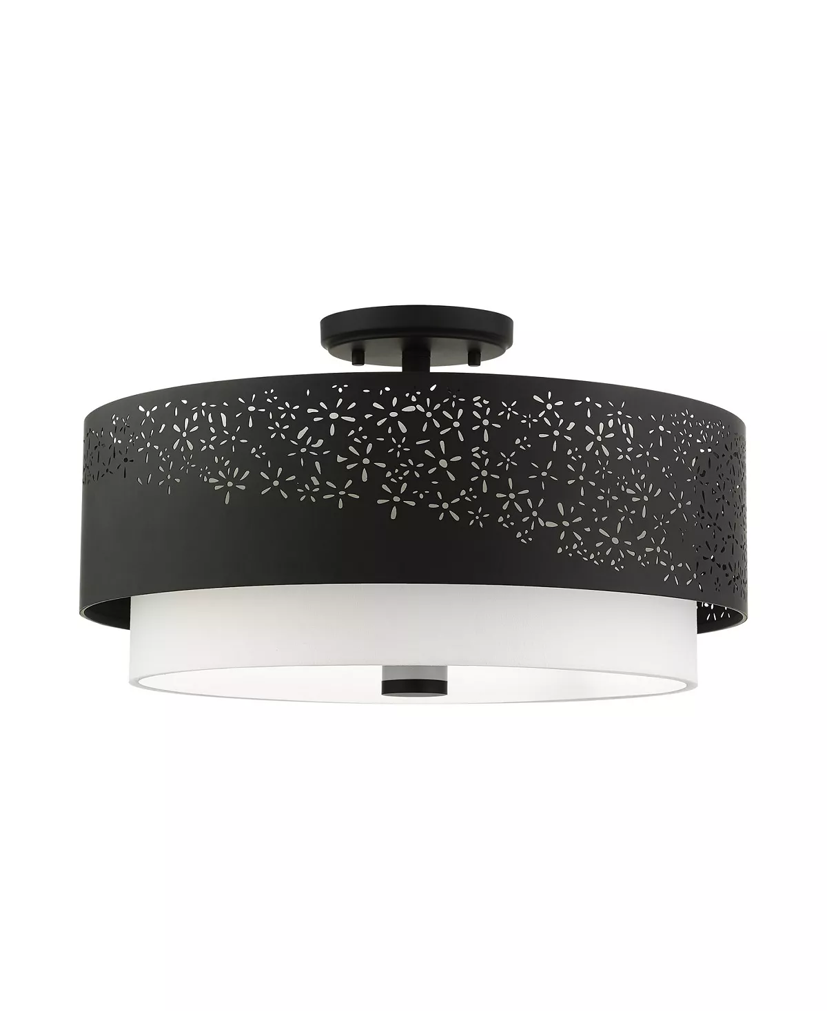 Livex Noria 4 Lights Semi Flush 8 Livex Noria 4 Lights Semi Flush - Image 6