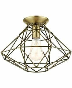Livex Geometric 1 Light Flush Mount 12 Livex Geometric 1 Light Flush Mount -Hot Sale All Lighting Shop 18141679 fpx