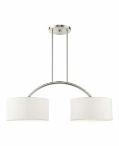 Livex Meridian 2 Lights Linear Chandelier