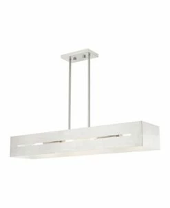 Livex Soma 4 Lights Linear Chandelier -Hot Sale All Lighting Shop 18141752 fpx
