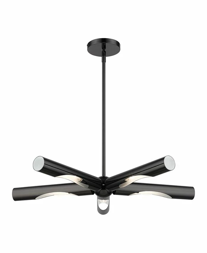 Livex Acra 5 Lights Chandelier 6 Livex Acra 5 Lights Chandelier - Image 4