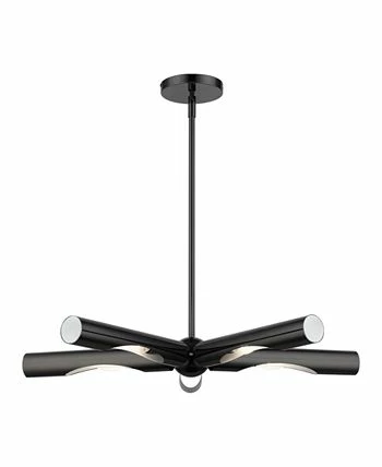 Livex Acra 5 Lights Chandelier 7 Livex Acra 5 Lights Chandelier - Image 5