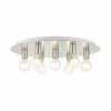 Livex Hillview 7 Lights Flush Mount