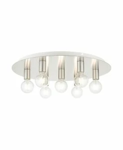 Livex Hillview 7 Lights Flush Mount -Hot Sale All Lighting Shop 18142054 fpx