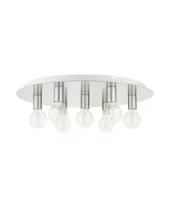Livex Hillview 7 Lights Flush Mount -Hot Sale All Lighting Shop 18142055 fpx