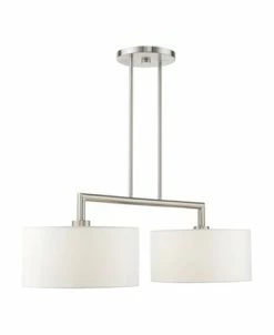 Livex Meridian 2 Lights Linear Chandelier -Hot Sale All Lighting Shop 18142507 fpx