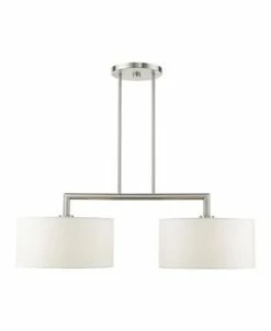Livex Meridian 2 Lights Linear Chandelier -Hot Sale All Lighting Shop 18142508 fpx