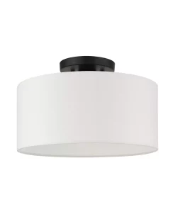 Livex Meridian 1 Light Semi Flush -Hot Sale All Lighting Shop 18142621 fpx