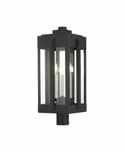 Livex Ngton 3 Lights Outdoor Post Top Lantern