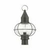 Livex Newburyport 1 Light Outdoor Post Top Lantern -Hot Sale All Lighting Shop 18143062 fpx