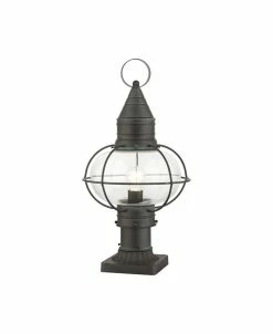 Livex Newburyport 1 Light Outdoor Post Top Lantern -Hot Sale All Lighting Shop 18143065 fpx