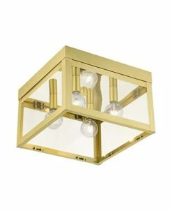 Livex Nyack 4 Lights Flush Mount 15 Livex Nyack 4 Lights Flush Mount -Hot Sale All Lighting Shop 18143338 fpx