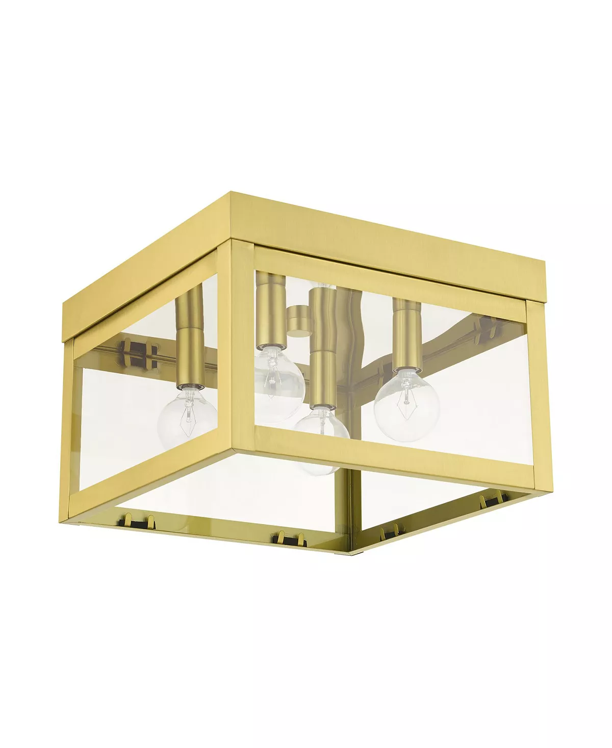 Livex Nyack 4 Lights Flush Mount 9 Livex Nyack 4 Lights Flush Mount - Image 7