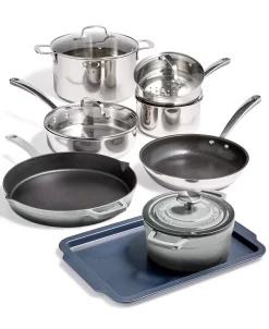 Martha Stewart Collection LOSEOUT! 12-Pc. Mixed Material Cookware Set, Created For Macy's 13 Martha Stewart Collection LOSEOUT! 12-Pc. Mixed Material Cookware Set, Created For Macy's -Hot Sale All Lighting Shop 18147827 fpx