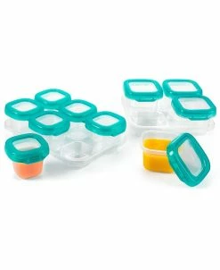 OXO Tot 12-Pc. Plastic Freezer Food Storage Container Set With Tray