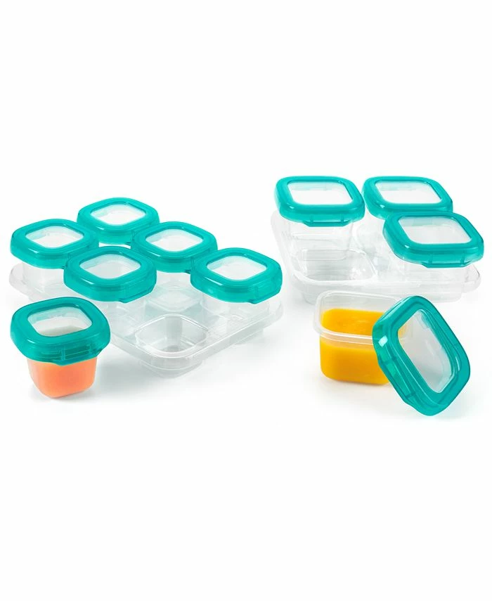OXO Tot 12-Pc. Plastic Freezer Food Storage Container Set With Tray 3 OXO Tot 12-Pc. Plastic Freezer Food Storage Container Set With Tray