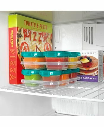 OXO Tot 12-Pc. Plastic Freezer Food Storage Container Set With Tray 9 OXO Tot 12-Pc. Plastic Freezer Food Storage Container Set With Tray - Image 7