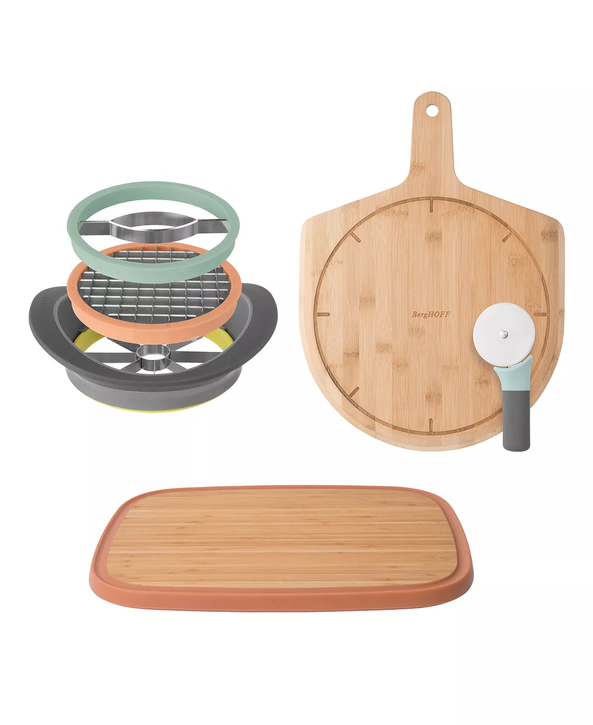 BergHOFF Pizza Prep And Serve Set 3 BergHOFF Pizza Prep And Serve Set