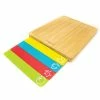 BergHOFF Amboo Cutting Board And 4 Multi-Colored Inserts Set, 5 Piece