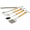 Cuisinart 4-Pc. Ash Wood Grill Tool Set
