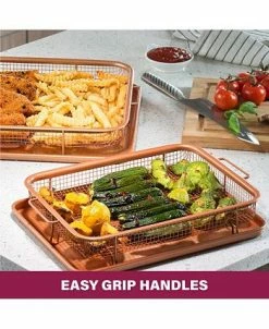 Gotham Steel Non-Stick Ti-Ceramic Heat Circulating XXL Crisper Tray -Hot Sale All Lighting Shop 18856294 fpx 1