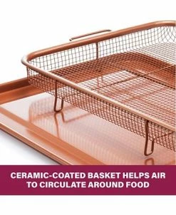 Gotham Steel Non-Stick Ti-Ceramic Heat Circulating XXL Crisper Tray -Hot Sale All Lighting Shop 18856297 fpx 1