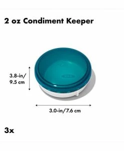 OXO Prep & Go Condiment Keepers, Set Of 3 -Hot Sale All Lighting Shop 19108755 fpx