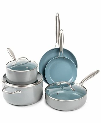 Macy's Brooklyn Steel Co. Nebula 12-Pc. Aluminum & Ceramic Cookware Set 4 Macy's Brooklyn Steel Co. Nebula 12-Pc. Aluminum & Ceramic Cookware Set - Image 2