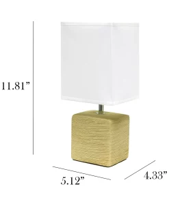 Simple Designs Petite Stone Table Lamp With Shade -Hot Sale All Lighting Shop 19442490 fpx