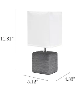 Simple Designs Petite Stone Table Lamp With Shade -Hot Sale All Lighting Shop 19442549 fpx