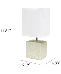 Simple Designs Petite Stone Table Lamp With Shade -Hot Sale All Lighting Shop 19442567 fpx