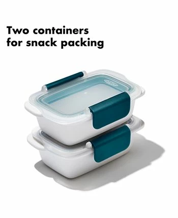 OXO Good Grips Prep & Go Snack Container, Set Of 2 8 OXO Good Grips Prep & Go Snack Container, Set Of 2 - Image 6