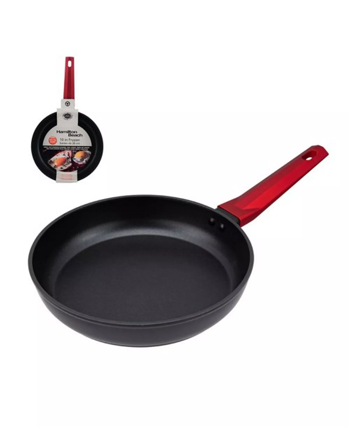 Hamilton Beach 10 Fry Pan With Soft Touch Handles 4 Hamilton Beach 10 Fry Pan With Soft Touch Handles - Image 2
