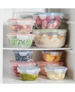 Lock N Lock Easy Essentials 30-Pc. Color Mates Storage Container Set -Hot Sale All Lighting Shop 19660244 fpx