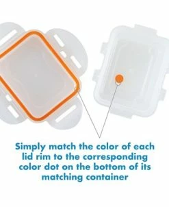 Lock N Lock Easy Essentials 24-Pc. Color Mates Storage Container Set -Hot Sale All Lighting Shop 19660263 fpx