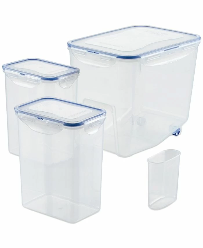 Lock N Lock Easy Essentials 6-Pc. Pantry Container Set 3 Lock N Lock Easy Essentials 6-Pc. Pantry Container Set