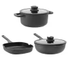 BergHOFF Stone 3 Piece Non-Stick Specialty Cookware Set